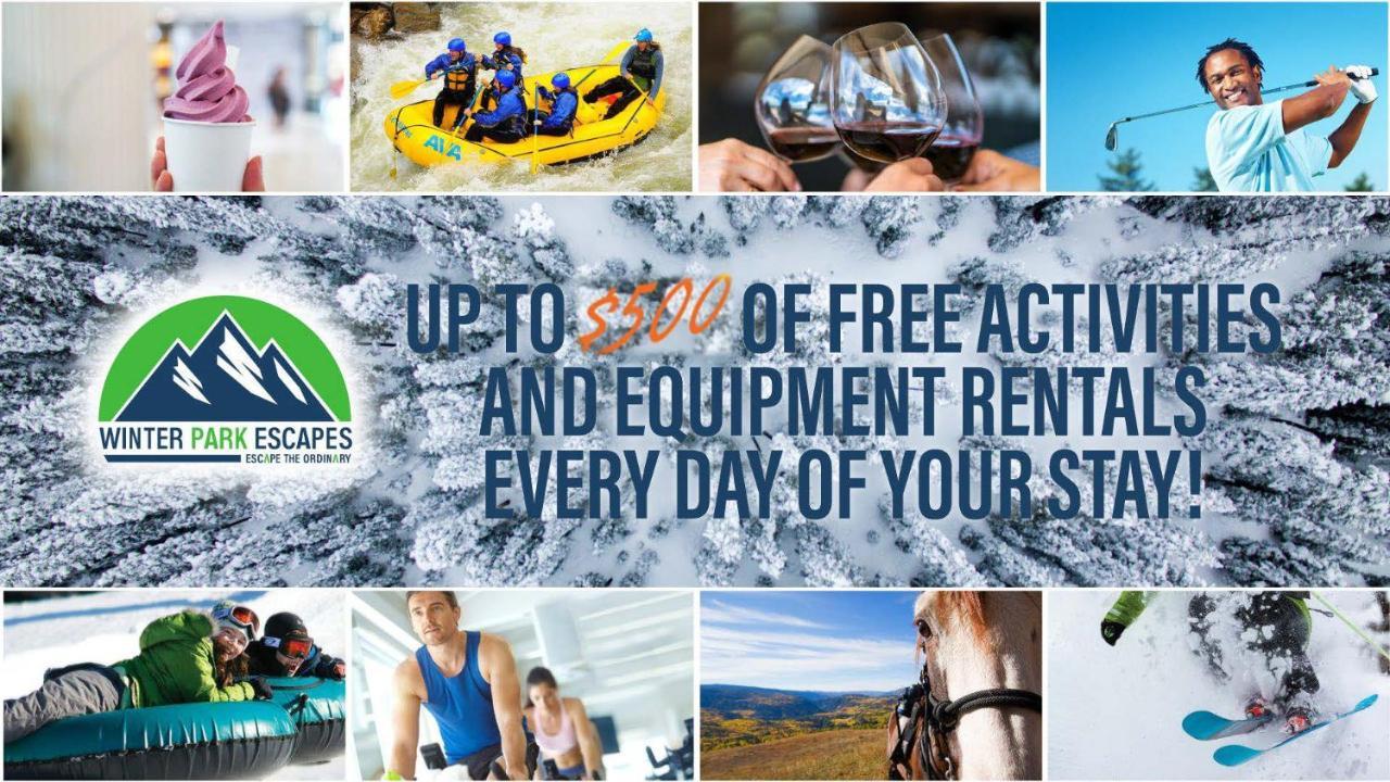 New Luxury Condo 1209 With Hot Tub, Ac & Great Views - 500 Dollars Of Free Activities & Equipment Rentals Daily Winter Park Luaran gambar